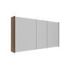 Saniclass Holz Pure armoire de toilette – 120 x 63 x 16 cm – Noyer pur SW1448810