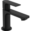 Hansgrohe Rebris E Mitigeur lavabo 1 trou 80 coolstart avec vidage ecosmart+ 4 l/min noir mat SW796553
