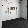 Saniclass Create profielloze nis cabine XL 296.9x200cm met stabilisatiestangen Koper SW486650 Saniclass Create profielloze nis cabine XL 296.9x200cm met stabilisatiestangen Koper SW486650