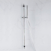 Fortifura Calvi glijstangset - met staafhanddouche - gladde doucheslang - hoogglans chroom SW1159295