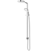 Methven Aio regendouche Opbouw waterbesparend inclusief omstel chroom SW277009 Methven Aio regendouche Opbouw waterbesparend inclusief omstel chroom SW277009