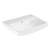 Grohe Euro Ceramic Lavabo - suspendu - 55x44cm - avec trou de robinetterie - avec trop-plein - fixation murale non comprise - blanc alpin SW1234879