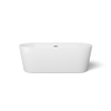 Looox cool baignoire îlot 170x80x58.5cm acrylique blanc brillant SW730668 Looox cool baignoire îlot 170x80x58.5cm acrylique blanc brillant SW730668