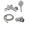 Brauer Brushed Edition Robinet de baignoire thermostatique mural avec douchette 3 jets Nickel brossé PVD SW568383
