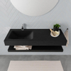 MONDIAZ ALAN 120cm badmeubel solid surface planchet urban Vrijhangende wastafel cloud links 1 kraangat kleur urban SW408739 MONDIAZ ALAN 120cm badmeubel solid surface planchet urban Vrijhangende wastafel cloud links 1 kraangat kleur urban SW408739