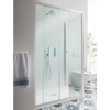 Simpsons Edge douchecabine met schuifdeur en zijwand 90x110x195 helder glas met zilver profiel SW523965 Simpsons Edge douchecabine met schuifdeur en zijwand 90x110x195 helder glas met zilver profiel SW523965