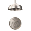 Crosswater Belgravia Douche de tête - ronde - 20cm - easy clean - nickel brossé (acier inoxydable) SW1176752
