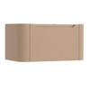 H&R Badmeubelen Juice Wastafelonderkast - 80x45x40cm - afgeronde hoeken - 1 lade - geïntegreerde greep - peach SW1259144