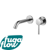 FugaFlow Eccelente Sobrado Badkamer Wastafelkraan - inbouw - met inbouwdeel - chroom - Black Friday - SW1123486