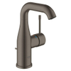 Grohe Essence New Wastafelkraan Opbouw - uitloop 11.4cm - M-size - hoge draaibare uitloop - waste - EcoJoy - brushed hard graphite (antraciet) SW97489