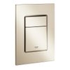 Grohe Skate cosmopolitan 2-knops S-size bedieningsplaat nikkel SW242315 Grohe Skate cosmopolitan 2-knops S-size bedieningsplaat nikkel SW242315