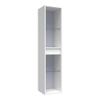 Ichoice Armoire Haute Ouverte 160 Brillant Blanc 35x160x35cm MDF (multicouche) SW445433