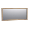 BRAUER Citrine miroir - 160x70cm - rectangulaire - cadre en chêne gris abouté SW30650
