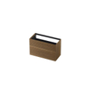 INK Wastafelonderkast - 100x45x65cm - 2 lades - push to open - horizontaal gefreesd - Eiken - Aqua SW693495