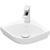 Villeroy & Boch 3.0 lave-mains d'angle 32cm 1 trou de robinet sans trop-plein avec Ceramicplus blanc SW701520