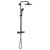 Grohe Vitalio Joy Douchesysteem - met thermostaatkraan - matte black (mat zwart) SW1440546