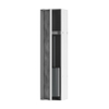 Hansgrohe XtraStoris Rock Porte-brosse WC - tablette - porte carrelable - blanc mat SW1590305