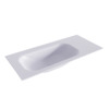 Mondiaz BIG small Cale solid surface inbouw wastafel 100cm links SW428221 Mondiaz BIG small Cale solid surface inbouw wastafel 100cm links SW428221