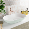 Mondiaz Onni waskom 55x35x10cm ovaal opbouw Solid Surface Greey/Talc SW643535 Mondiaz Onni waskom 55x35x10cm ovaal opbouw Solid Surface Greey/Talc SW643535