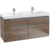 Villeroy & boch Subway 2.0 wastafelonderkast 128.7x59x44.9cm Santana oak SW118784 Villeroy & boch Subway 2.0 wastafelonderkast 128.7x59x44.9cm Santana oak SW118784
