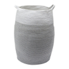 Aquanova Osman Panier à linge Large Silver grey SW794460