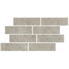 ÉCHANTILLON Ceralto Tesselo Soft Carreau mosaïque 24x40cm 10mm rectifié grès cérame Argento SW914512
