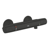 GROHE Precision Trend QuickFix Douchekraan - thermostatisch - zonder omstel - met koppelingen - HOH=15cm - matte black (zwart) SW1126344