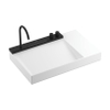 Hansgrohe Avalegra wastafel m/wastafelkraan 78cm mat zwart SW1387731