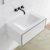 MONDIAZ LAGOM 70cm badmeubel solid surface urban 1 lade Wastafel cloud midden zonder kraangat SW409108 MONDIAZ LAGOM 70cm badmeubel solid surface urban 1 lade Wastafel cloud midden zonder kraangat SW409108