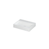 INK United lavabo - 60x45x11cm - 1 vasque - 1 trou de robinet - porcelaine blanc brillant SW207312