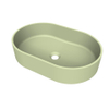 Arcqua Case waskom - ovaal - 55x36cm - mat pastel groen SW1209101
