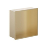 Crosswater Douche Nis - 30.5x30.5cm - geborsteld messing (goud) SW1176217