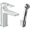 Hansgrohe Metropol Wastafelkraan - met 1jet - handdouche - hoogglans chroom SW99848