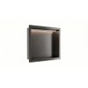 Fortifura Galeria Inbouwnis - 30x30x7cm - LED verlichting - gunmetal (antraciet) SW1529767
