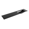 Mondiaz BIG small Urban solid surface inbouw wastafel 200cm rechts SW435931 Mondiaz BIG small Urban solid surface inbouw wastafel 200cm rechts SW435931
