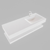 MONDIAZ ALAN 120cm badmeubel solid surface planchet talc Vrijhangende wastafel cloud rechts 1 kraangat kleur talc SW408645 MONDIAZ ALAN 120cm badmeubel solid surface planchet talc Vrijhangende wastafel cloud rechts 1 kraangat kleur talc SW408645