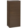 Villeroy & Boch Finion zijkast 1 deur 41.8x93.6x27cm rechts walnoot SW106688 Villeroy & Boch Finion zijkast 1 deur 41.8x93.6x27cm rechts walnoot SW106688