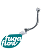 FugaFlow Leiria combinaison de vidange de baignoire pivotante chromée SW812048