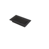 INK Kraft lavabo - 80x45x1cm - 1 vasque - 1 trou de robinet - Quartz noir SW439657
