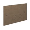 Hotbath Cobber bedieningspaneel geschikt voor Geberit UP320 verouderd messing SW230301 Hotbath Cobber bedieningspaneel geschikt voor Geberit UP320 verouderd messing SW230301