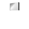 Proline Spiegelkast Xcellent met dubbel gespiegelde deuren, 2 deuren 80x14x60cm Mat zwart SW350472