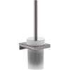 Hansgrohe AddStoris Q Closetborstelgarnituur - wandmontage - geborsteld zwart chroom (antraciet) SW651127