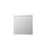 INK SP6 Miroir - 90x4x80cm - LED horizontal - en haut et en bas - changement de couleur - dimmable - aluminium Argent SW68776