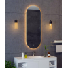 HR Badmeubelen Oval 2.0 miroir 40x100cm LED dimmable avec chauffage SW997256