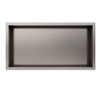 Fortifura Galeria Inbouwnis - 30x60x10cm - PVD - geborsteld RVS SW798748