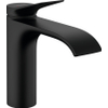 Hansgrohe VIVENIS 1 greeps wastafelkraan - 110 PopUp - trekwaste - mat zwart SW642490