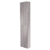 Best design Quick badkamerkast 35x180cm 2 deuren universeel grijs eiken SW539771 Best design Quick badkamerkast 35x180cm 2 deuren universeel grijs eiken SW539771