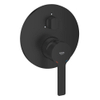 GROHE Lineare afbouwdeel - 3-weg omstel - mat zwart SW1477535