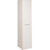 Crosswater Glide II Badkamerkast - 35x35x160cm - greeploos - glans wit (grijs) SW487219