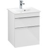 Villeroy en Boch Venticello fonteinonderbouwkast met 2 laden voor fontein 46.6x42.6x59cm glans wit 1025478 Villeroy en Boch Venticello fonteinonderbouwkast met 2 laden voor fontein 46.6x42.6x59cm glans wit 1025478